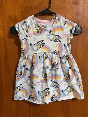 Bluey Rainbow Dress
